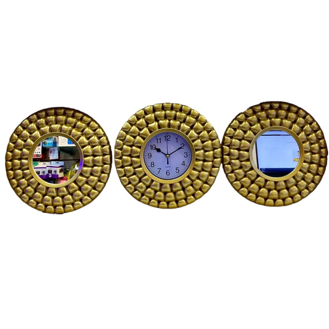 Reloj De Tres Piezas Con Espejos